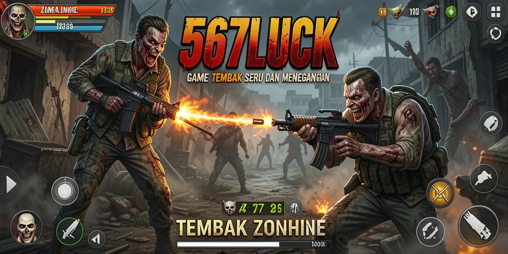 Tampilan antarmuka permainan 567LUCK yang menarik dan dinamis.