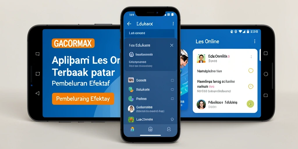 Antarmuka GACORMAX yang menarik dan interaktif untuk Les Online.