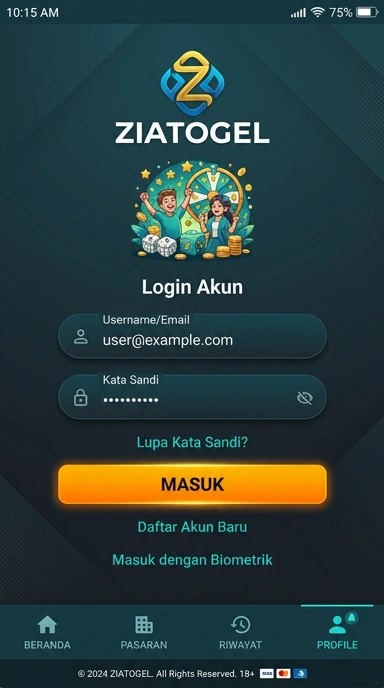 Masuk Akun Ziatogel dengan Mudah dan Cepat